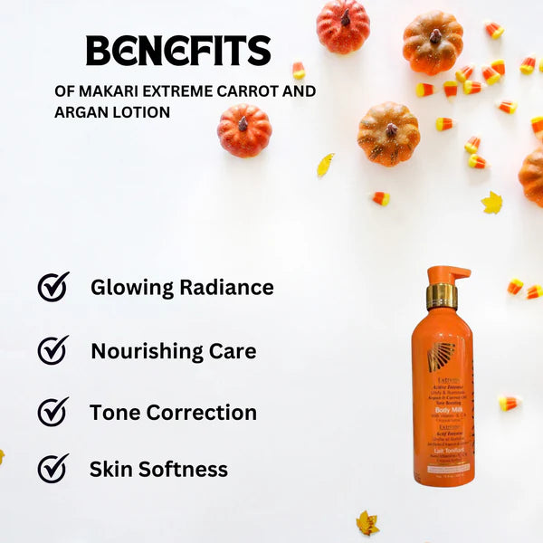 Makari Extreme Carrot and Argan Lotion 16.8 oz