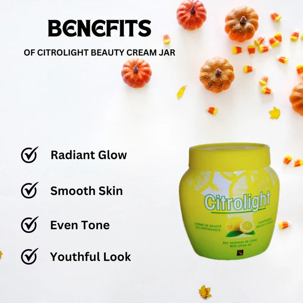 Citrolight Beauty Cream Jar 500 ml