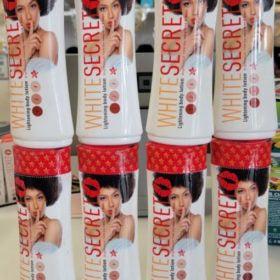 WHITE SECRET LIGHTENING BODY LOTION (7 PACK) white secret