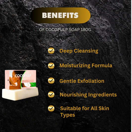 Cocopulp Lightening Soap 180g