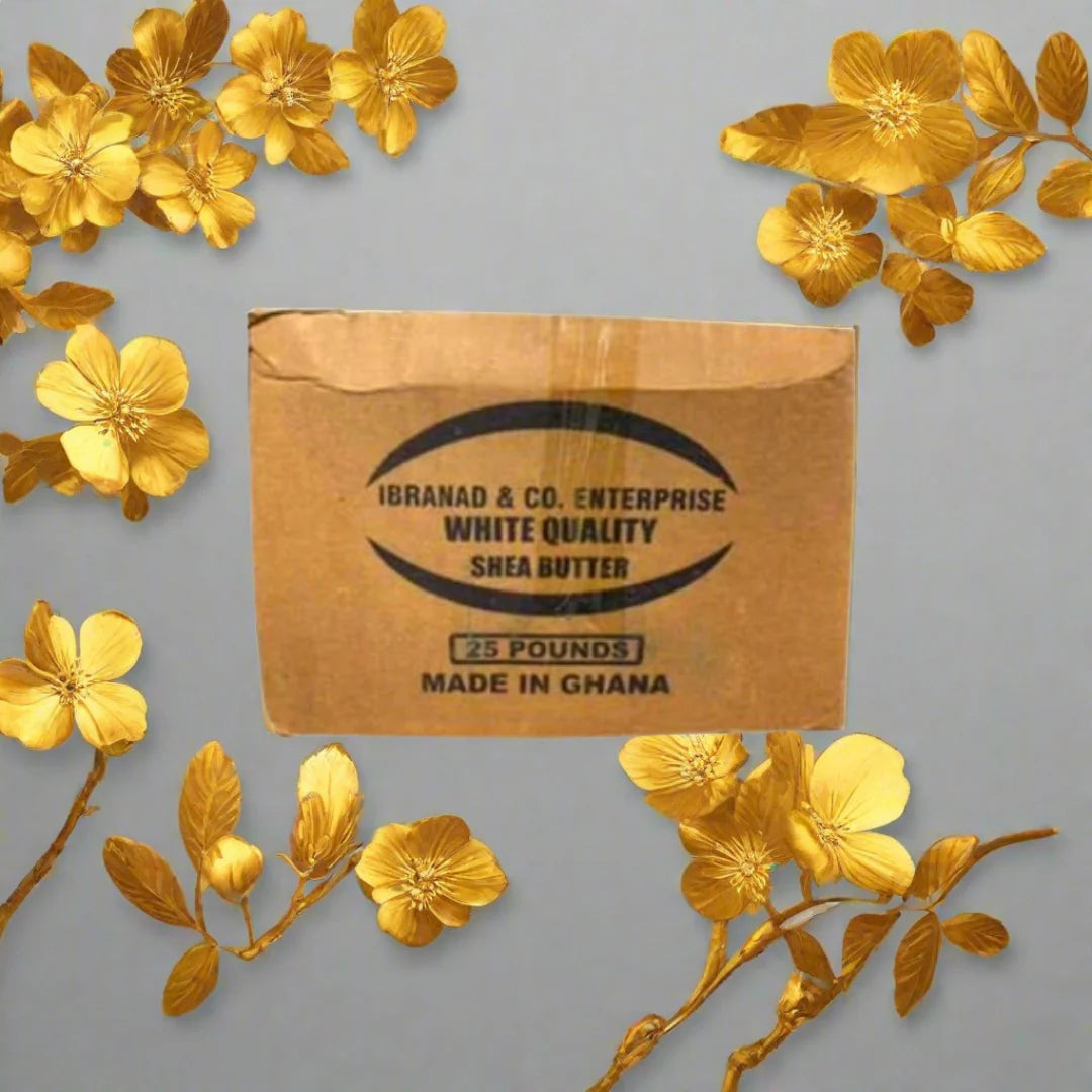 RAW AFRICAN SHEA BUTTER BULK 25 LB