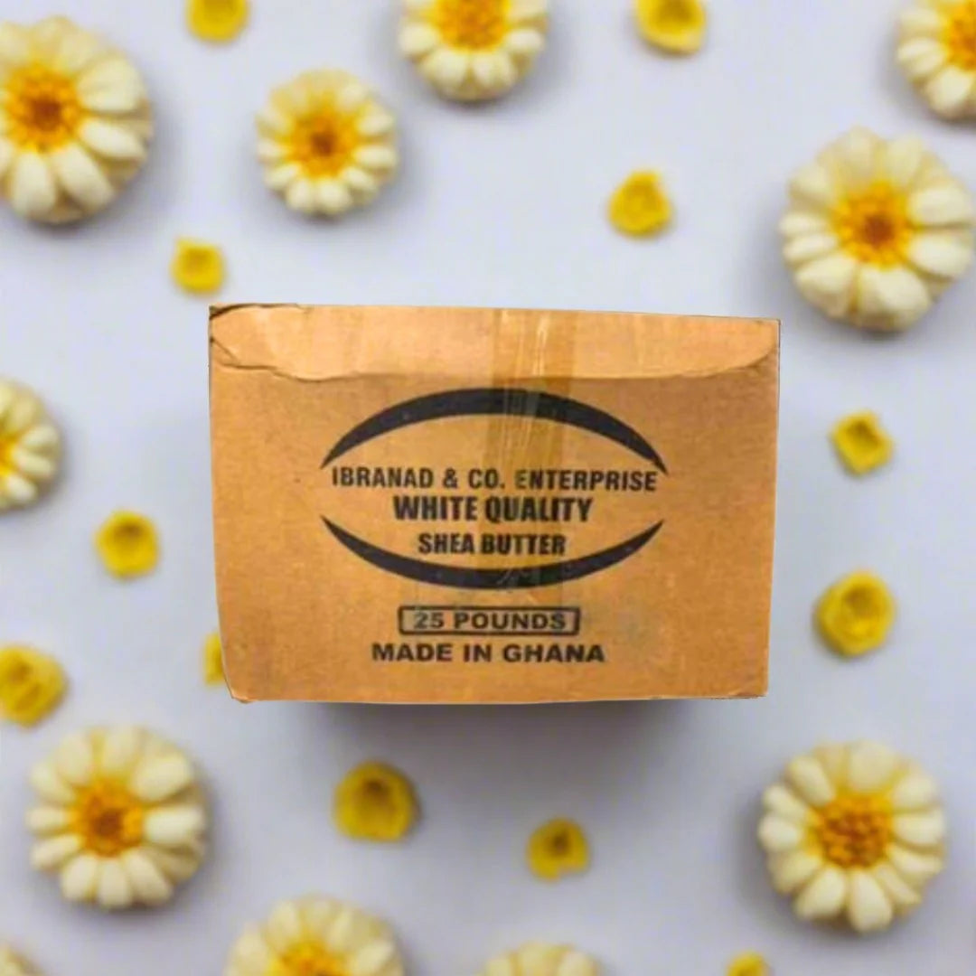 RAW AFRICAN SHEA BUTTER BULK 25 LB