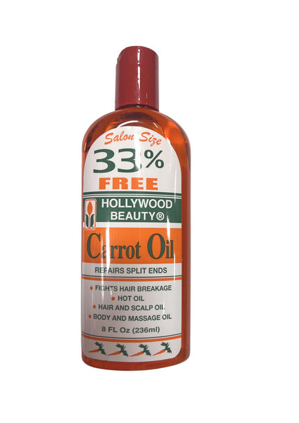 Hollywood Beauty Carrot Oil Hair & Scalp Treatment 8 oz HOLLYWOOD BEAUTY