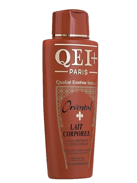 QEI+ Oriental Toning Body Milk Lotion with Argan Oil 16.8 oz 500ml Qei +