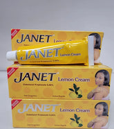 Janet Lightening Lemon Cream (Tube) 1oz / 30g (5 PACK) JANET