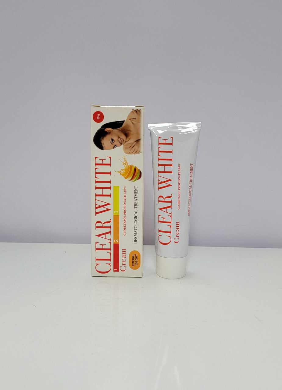 CLEAR WHITE #500 Dermatological Treatment Tube Cream 1.76oz / 50g CLEAR WHITE #500 Dermatological Treatment Tube Cream 1.76oz / 50g