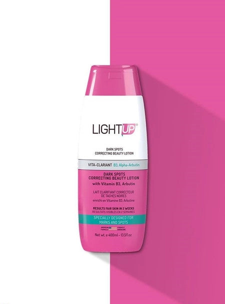 Light Up Dark Spots Correcting beauty Lotion 13.5 oz Light up