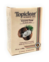 Topiclear Number One Coconut Soap 3oz Topiclear