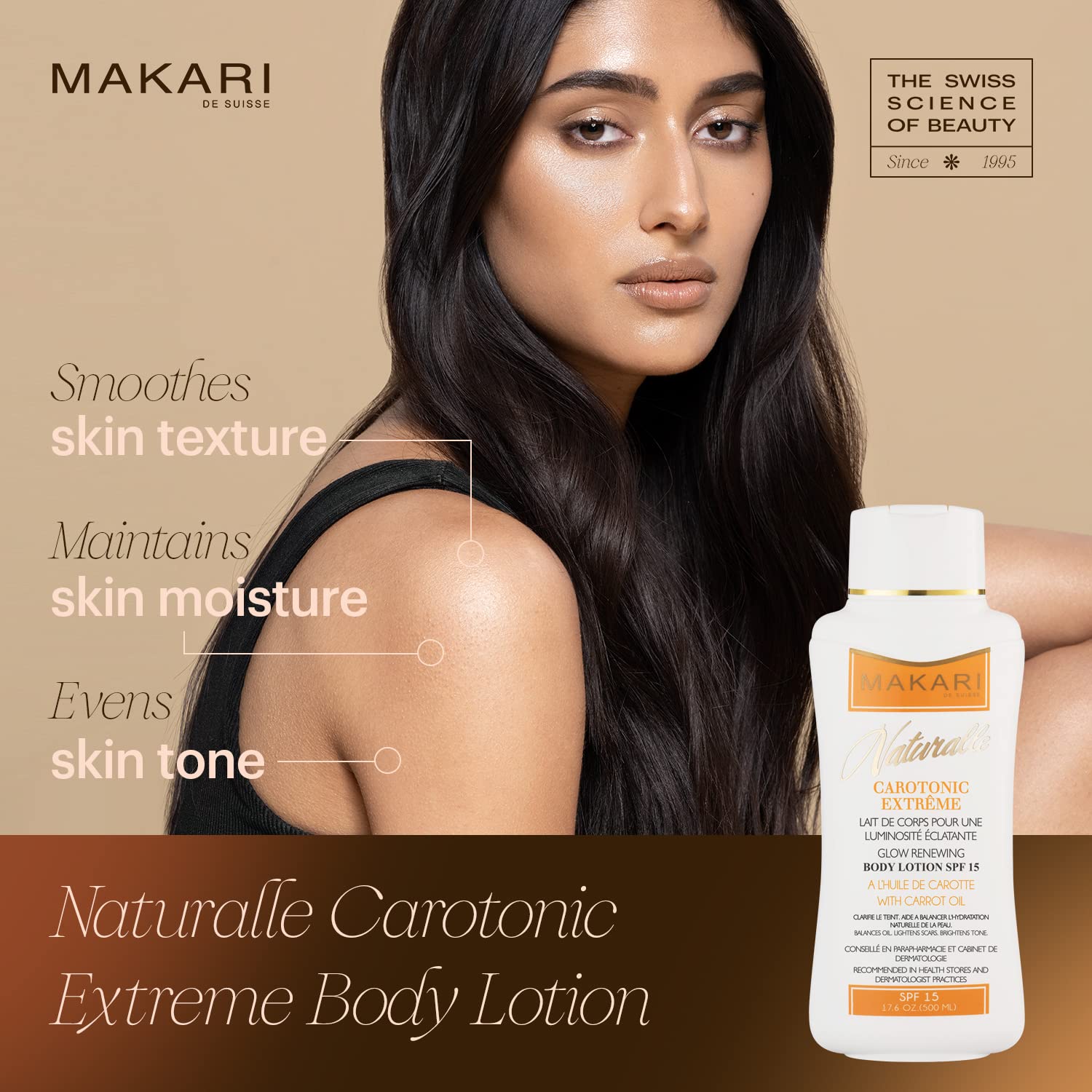 Makari Multi-ActionMakari Naturalle Carotonic Extreme Skin Lightening Body Lotion 17.6 oz Makari