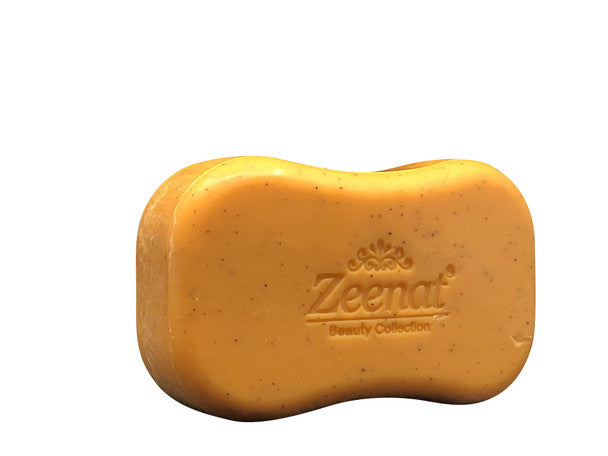 Zeenat Carrot Scrubbing Soap 7 oz ZEENAT