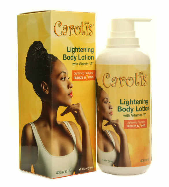 Carotis Lightening Body Lotion with Vitamin A - 400ml / 14.10 fl oz CAROTIS