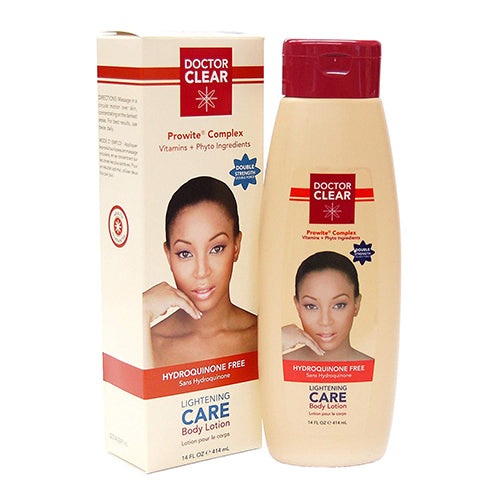 Doctor Clear Lightening CARE Body Lotion (Double Strength) 14oz doctor clear