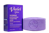 Violet Glow Extensive Exfoliating Purifying Skin Lightening Soap 7oz / 200g Violet Glow