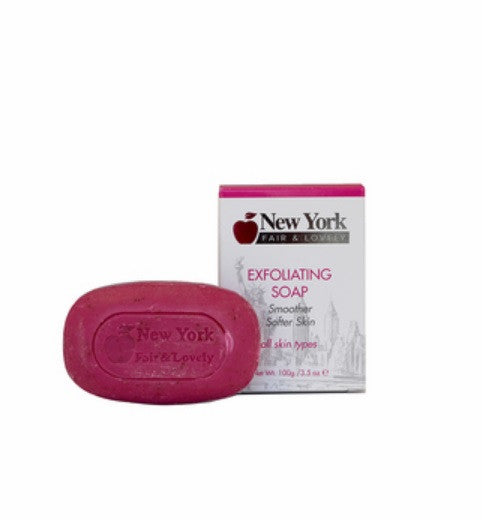 New York Fair & Lovely Exfoliating Soap 100g / 3.5oz New York fair and lovely