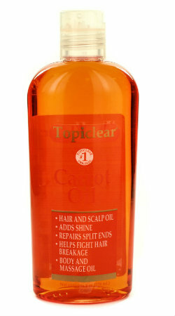 Topiclear No 1 Carrot Oil 6 oz / 178 ml Topiclear