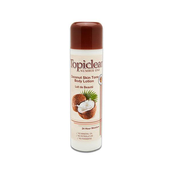 Topiclear Coconut Skin Tone Body Lotion 16.8 OZ Topiclear