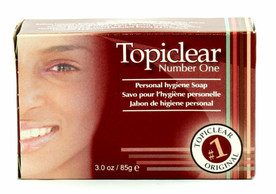 Topiclear Number 1 (face) Hygenic Soap 3 oz / 85 g Topiclear