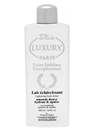 White Luxury Exceptionnel Almond Body Lotion 16.8 oz /500ml White luxury