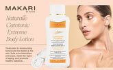 Makari Carotonic Multi-Vitamin Toning Body Lotion with Carrot Oil SPF 15 17.6oz/500ml Makari