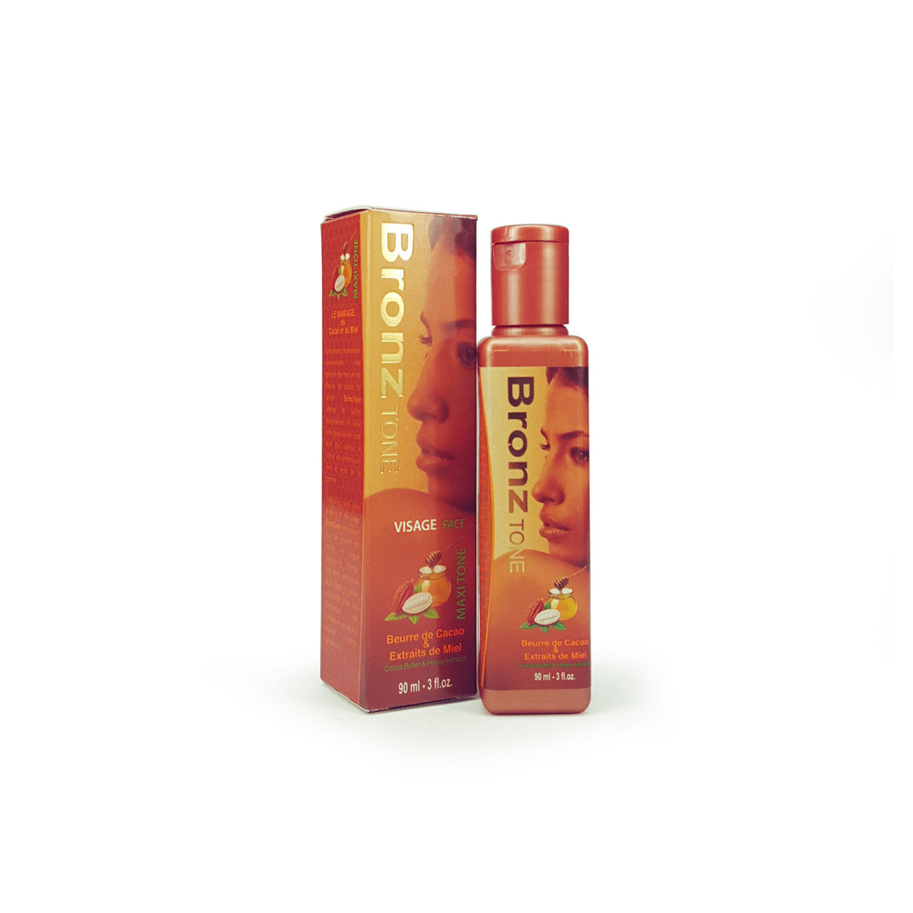 Bronz Tone Maxi Tone Serum With Cocoa Butter & Honey 3oz/90ml Bronz Tone