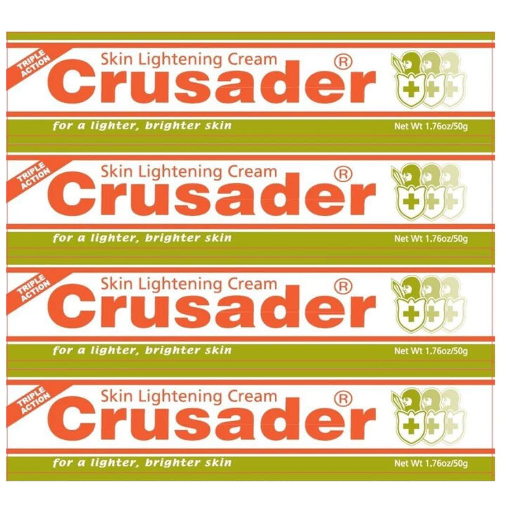 Crusader Skin Toning Cream Triple Action 1.76 oz (4 Pack) CrusadeR
