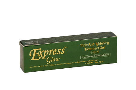 Express Glow Triple Fast Lightening Tube Gel 1 oz / 30 ml x1 Pack Express glow