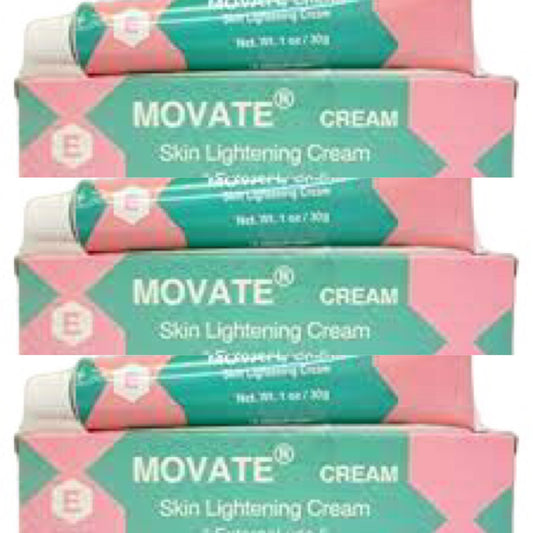 MOVATE Movate Lightening Cream 30g Tube (3 Pack) movate