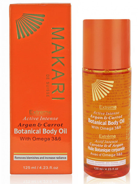Makari Extreme Argan & Carrot Botanical Body Oil 125ml /4.23oz Makari