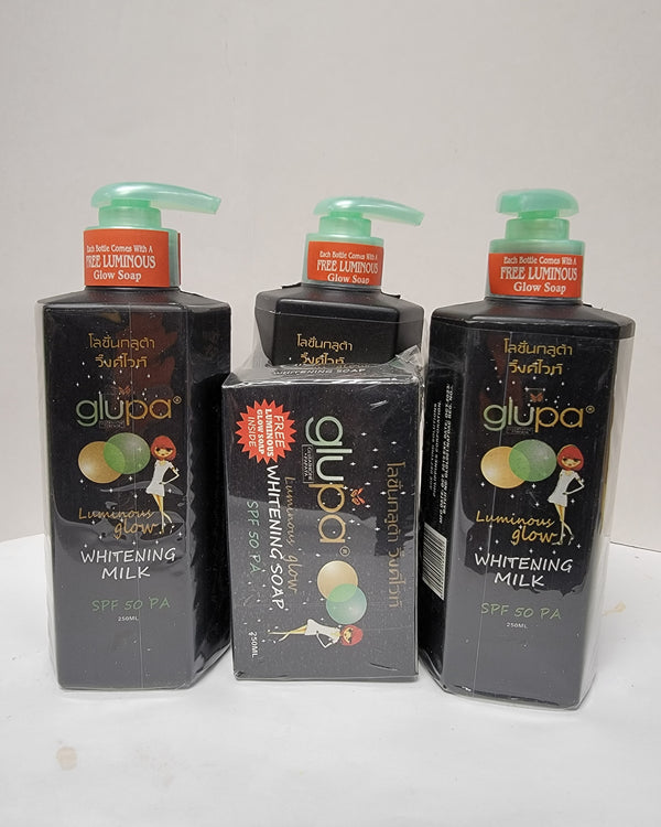 Glupa Luminous glowing whitening body milk