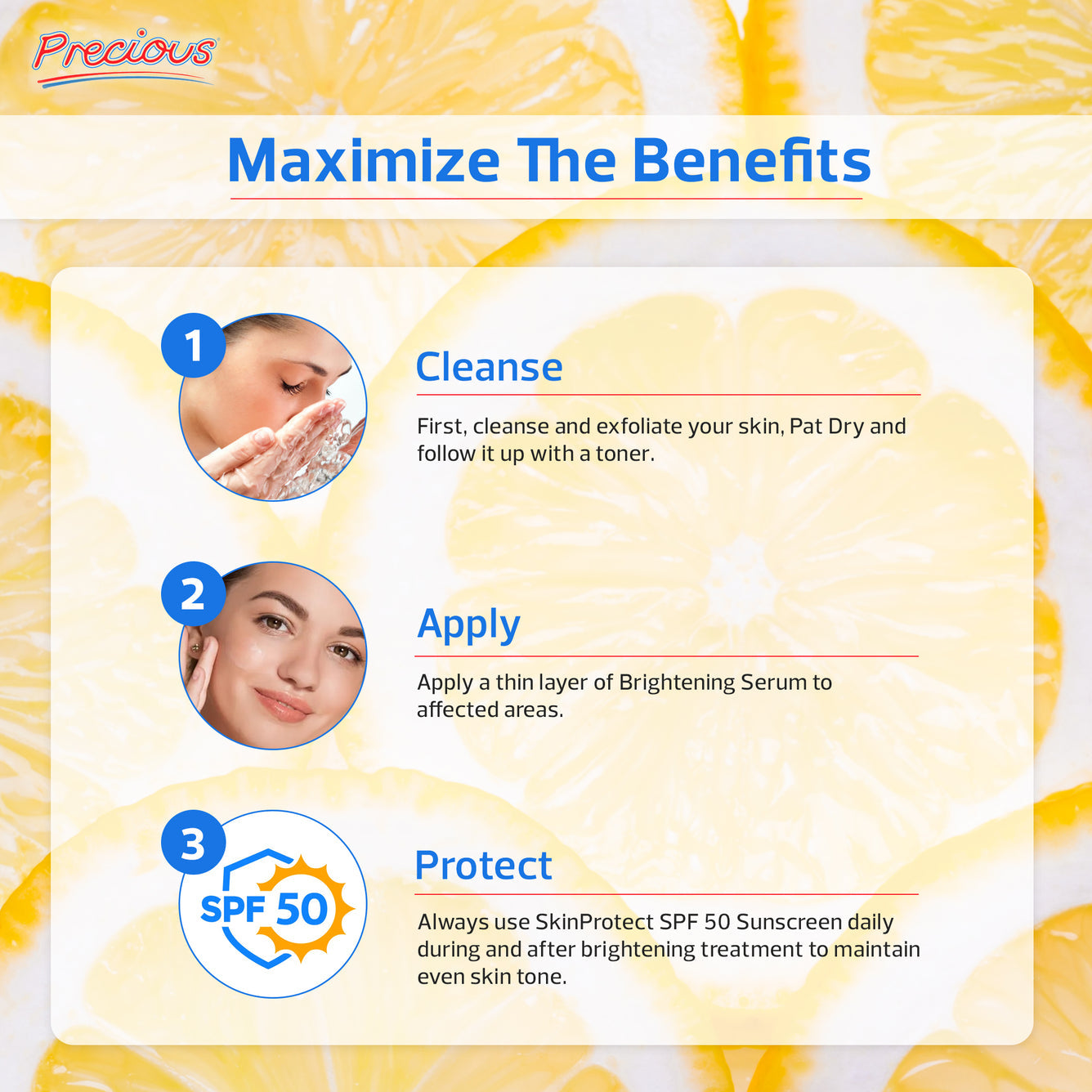 Precious Skin Lightening Serum 1 oz / 30 ml PRECIOUS