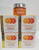 Hyaluronic Acid Vitamin C Whitening Cream Glow& Moisture RoyalGlow Organics