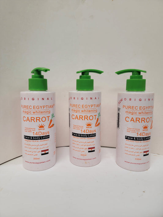 Purec egyptian magic carrot face & body lotion PURE EGYPTIAN MAGIC