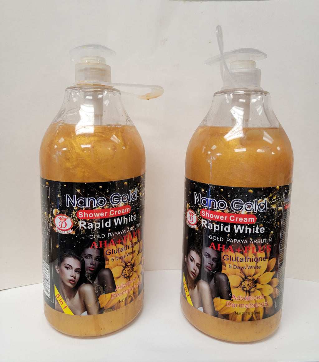 Nano Gold shower cream rapid white 1900ml Kismet Beauty Brands