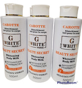 G WHITE PARIS BEAUTY SECRET WHITENING BODY MILK G white paris