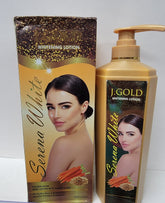 Serena White J Gold Whitening Body Lotion 500ml RoyalGlow Organics