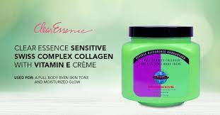 Clear Essence Swiss Collagen & Vitamin E Body Cream 19 oz / 536.75 g Clear Essance