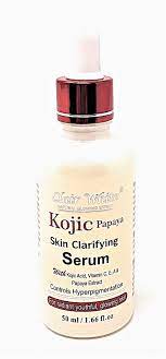 Clair White Kojic Papaya Natural Glowing Effect Serum 1.7 oz Clair White