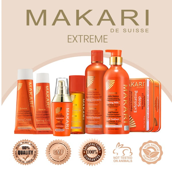 Makari Extreme Carrot and Argan Lotion 16.8 oz Makari