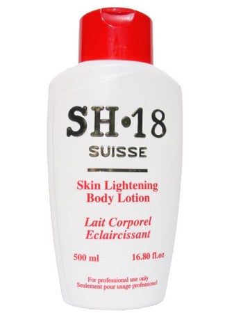 SH18 Lotion(Red cap) Skin Lightening 16.8 oz / 500 ml SH-18