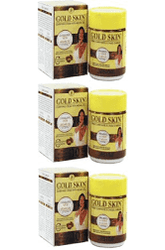 Gold Skin Clarifying Body Cream with Argan Oil 140ml Lot of 3 Gold skin