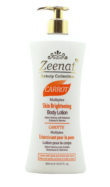 Zeenat Carrot 7 pcs Advanced Skin Brightening Set ZEENAT