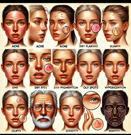 Types of Skincare Concerns For Everyday  People 💕