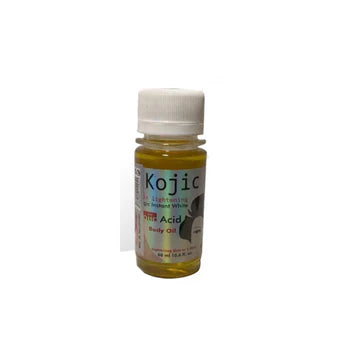 Kojic Magic Instant White Body Oil dark knuckles elbow feet remover 5 Days actions