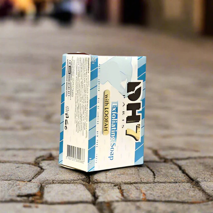 DH7 Lightening Exfoliating Soap with Loofah 8.75 oz