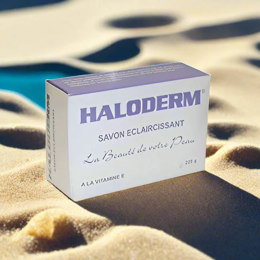 Haloderm lightening Soap with vit E 8 oz / 225g