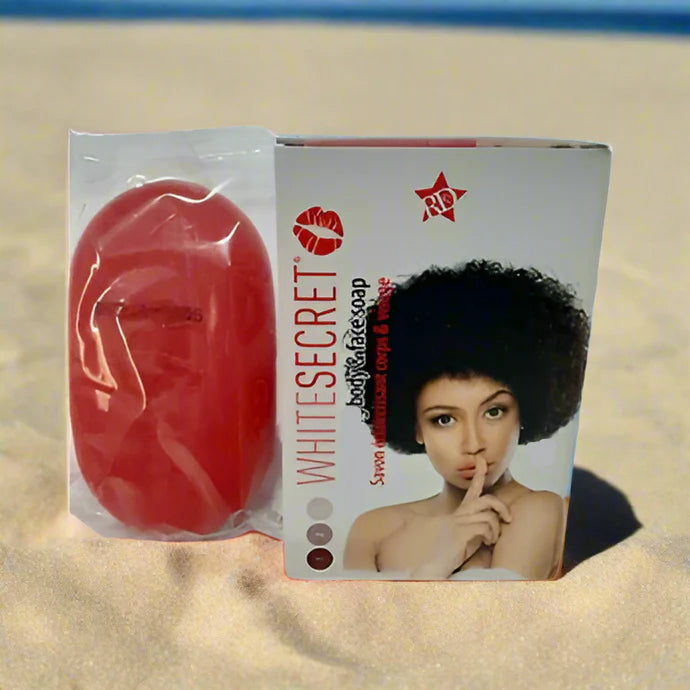 White Secret Exfoliating Dark Sot Remover Soap 190 G - Kismet Beauty Brands