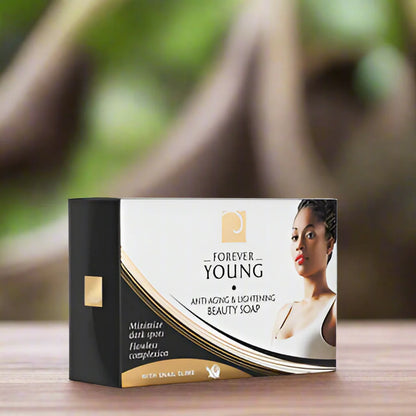 Forever Young Anti-Aging &amp; Lightening Beauty Soap w/ Snail Slime 130 g