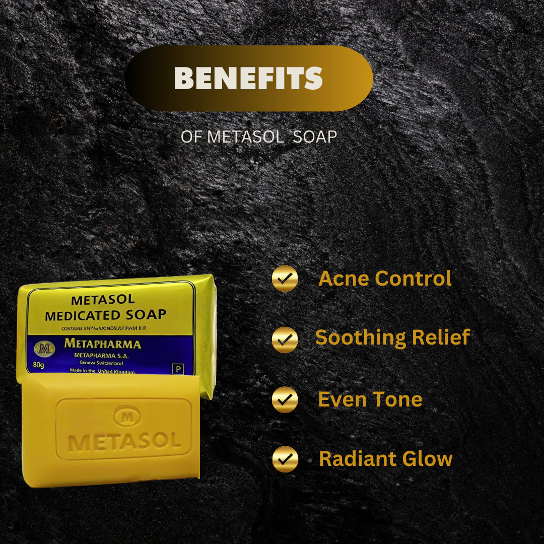 Metasol Medicated Soap 2.82 oz / 80 g