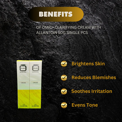 Omic+ Clarifying Cream with Allantoin 50g Single PCS