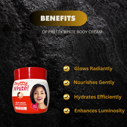 Pretty White Clarifying Body Cream 120ml